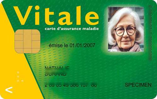 carte vitale mise à jour par la pharmacie Moungang